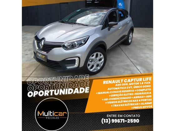 RENAULT CAPTUR 1.6 16V SCE FLEX LIFE X-TRONIC